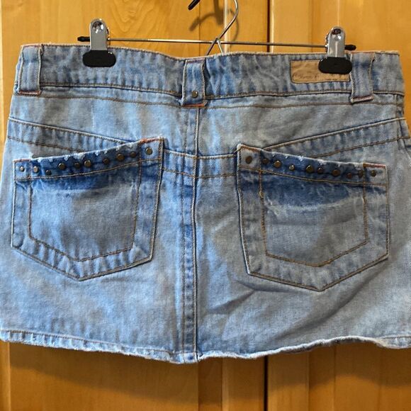 O’Neill distressed denim mini size 13 - Picture 4 of 6